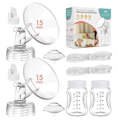 Milkflow breast pump - breast,